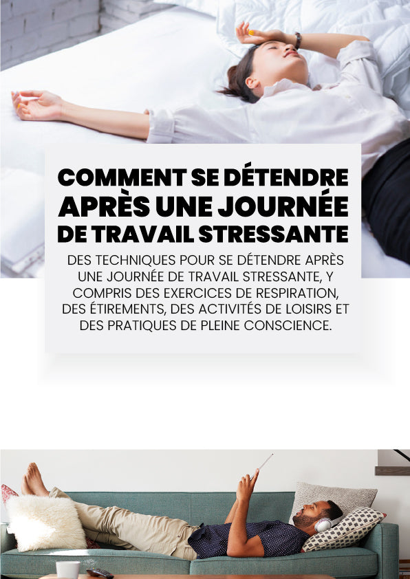 EBOOK COMMENT SE DÉTENDRE APRÈS UNE JOURNÉE DE TRAVAIL STRESSANTE - Figia Shop