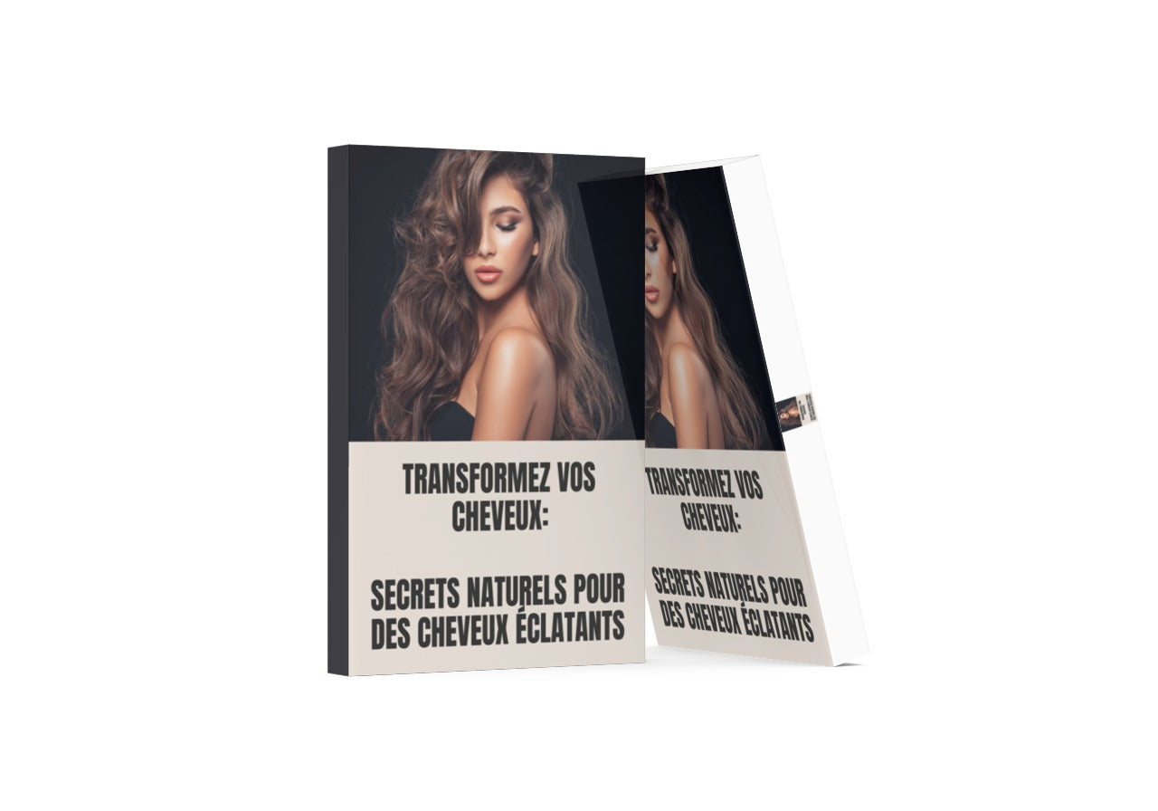 EBOOK TRANSFORMEZ VOS CHEVEUX-SECRETS NATURELS POUR DES CHEVEUX ÉCLATANTS - Figia Shop