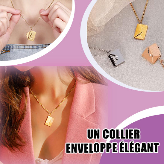 BIJOUX COLLIER MAGNETIQUE D'AMOUR EN ACIER INOXYDABLE -CADEAU NOEL - Figia Shop